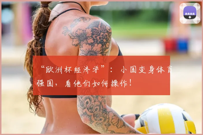 “欧洲杯经济学”：小国变身体育强国，看他们如何操作！